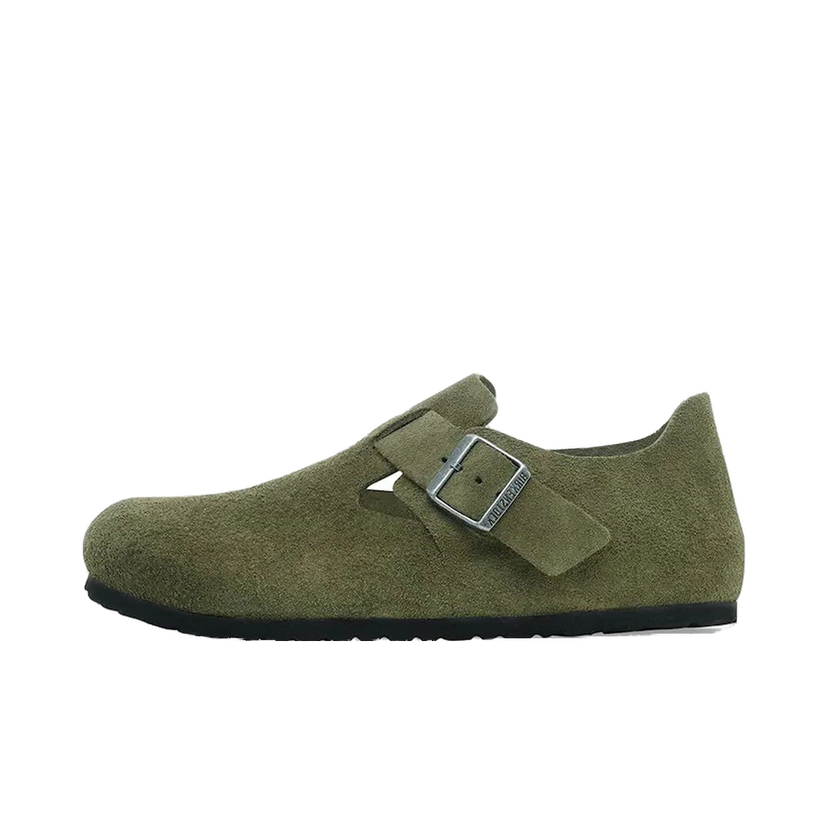 Кецове и обувки Birkenstock Birkenstock London Suede Shoes Зелено | 1030797