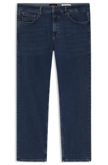 Дънки BOSS Regular-Fit Super-Stretch Denim Jeans Синьо | 50532547, 0