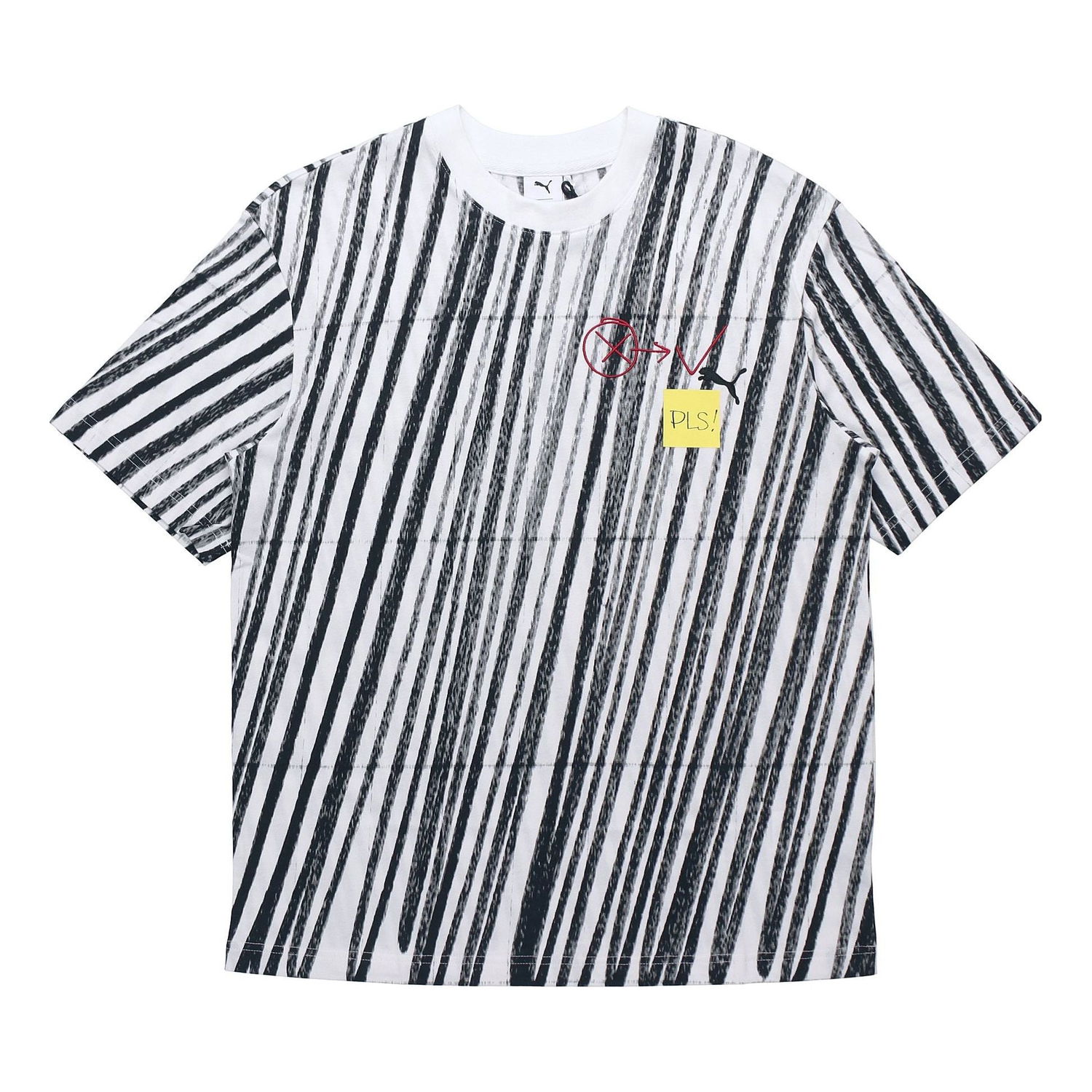 Тениска Puma MICHAELLAU Crossover Short Sleeve T-Shirt Бяло | 531322-02, 0