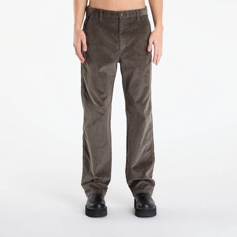 Панталони CALVIN KLEIN 90S Straight Corduroy Pants W35/L32 Кафяво | LV04RD605G PAR
