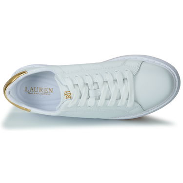 Кецове и обувки Polo by Ralph Lauren ANGELINE 4-SNEAKERS-LOW TOP LACE Бяло | 802875886002, 4