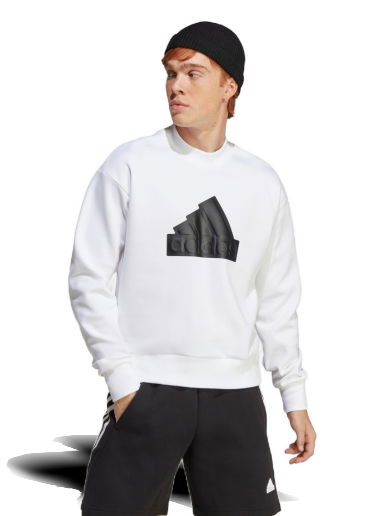 Суитчър adidas Originals Future Icons Badge of Sport Crew Sweatshirt Бяло | IC3741