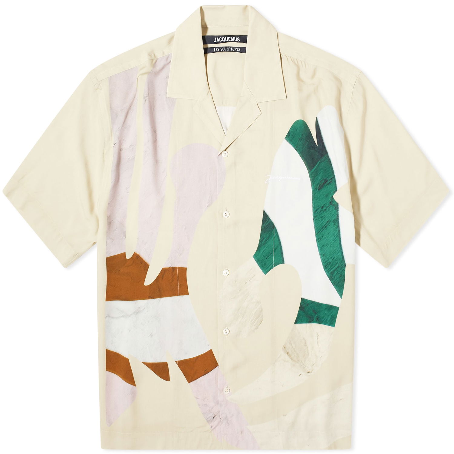 Риза Jacquemus Jean Bathers Vacation Shirt Бежово | 21H245SH201-1002-1GA, 0