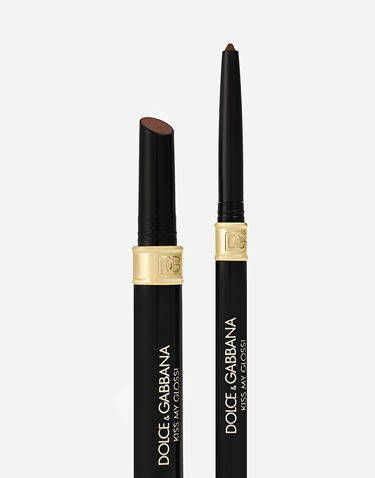 Парфюми и аромати Dolce & Gabbana Dolce & Gabbana Kiss My Gloss! Lip Kit Chat - Liner and Duo Chrome Gloss Кафяво | MKUPLIP0016V0002, 1