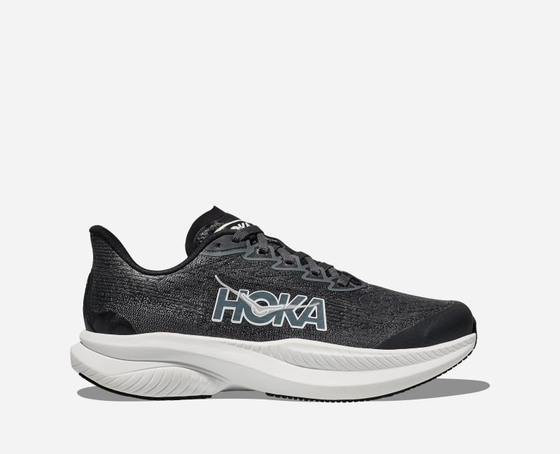 Кецове и обувки Hoka One One Mach 6 Черно | 1147553-BWHT, 0