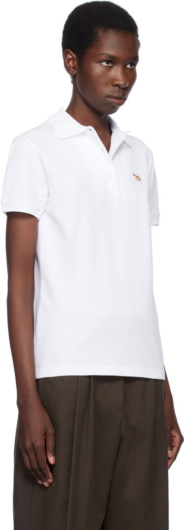 Поло тениска MAISON KITSUNÉ Maison Kitsuné Baby Fox Patch Regular Polo Черно | OW00207KJ7010, 4