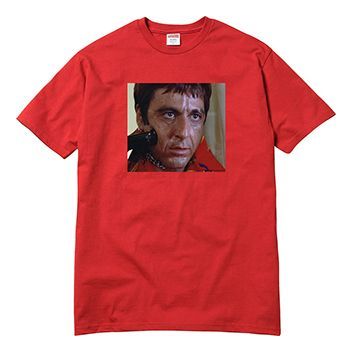 Тениска Supreme Supreme Scarface Shower Print T-Shirt Червено | SS18-0219