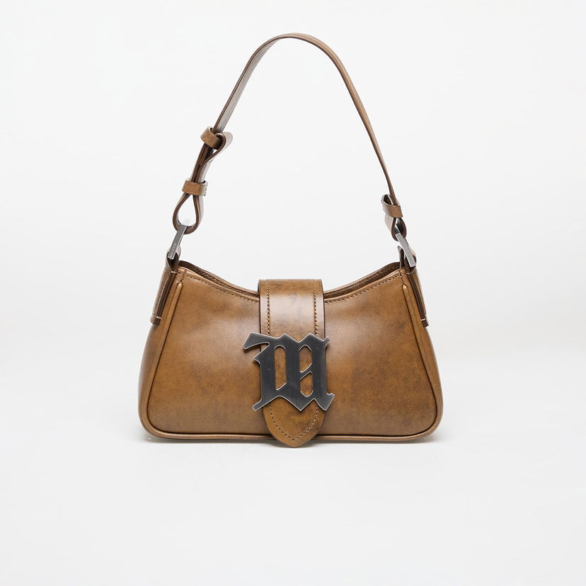 Чанта през рамо MISBHV Leather Shoulder Bag Small Brown Faded Кафяво | 240A432