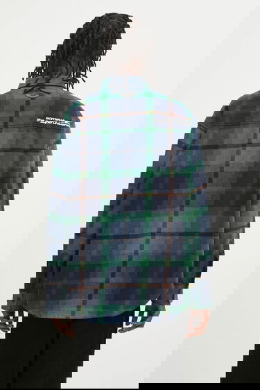 Риза AAPE by A Bathing Ape Main Long Sleeve Regular Fit Classic Collar Flannel Plaid Shirt Многоцветен | AAPSTM8504XXN, 2