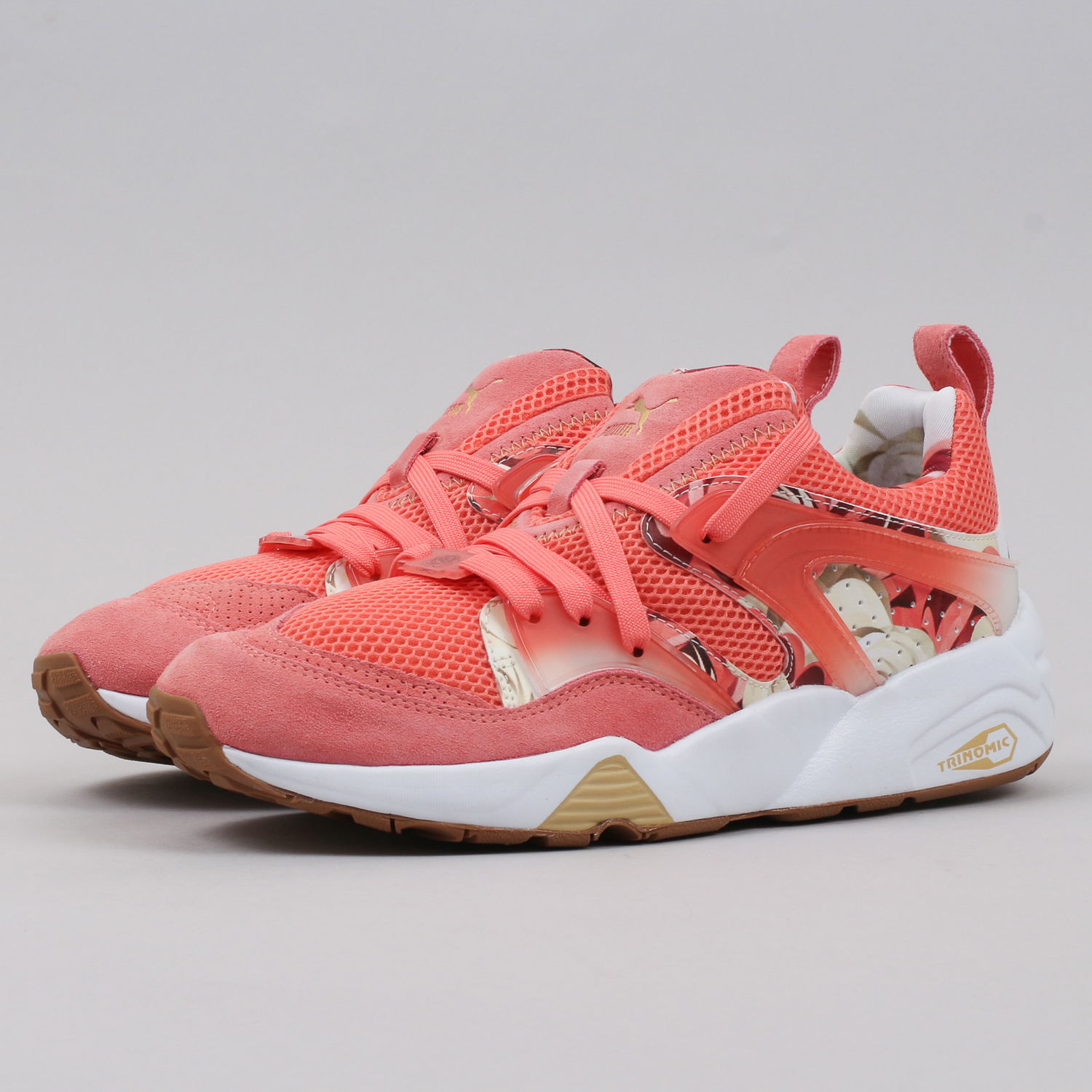 Кецове и обувки Puma BOG x Careaux x Graphic porcelain rose - rose - white Розово | 361525 01, 0