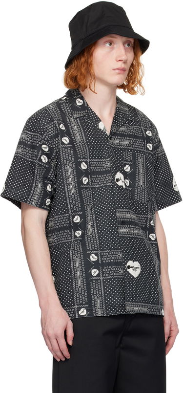Риза Carhartt WIP Heart Bandana Shirt Черно | I033075_24M_XX, 4