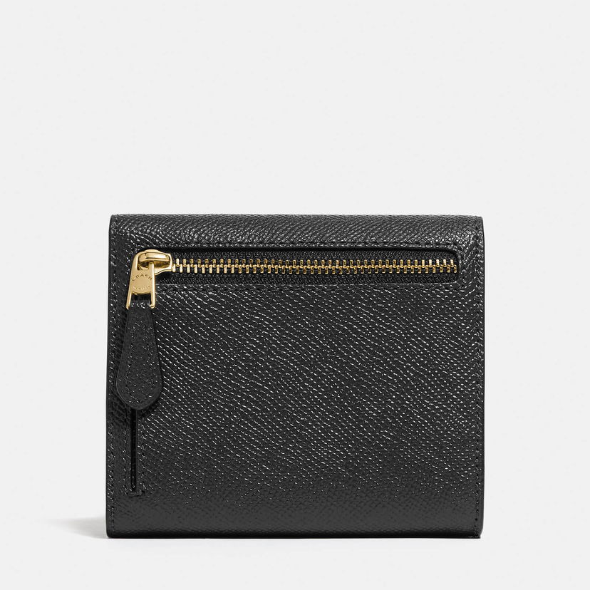 Портфейл Coach Leather Small Wallet Черно | C2328 LIBLK