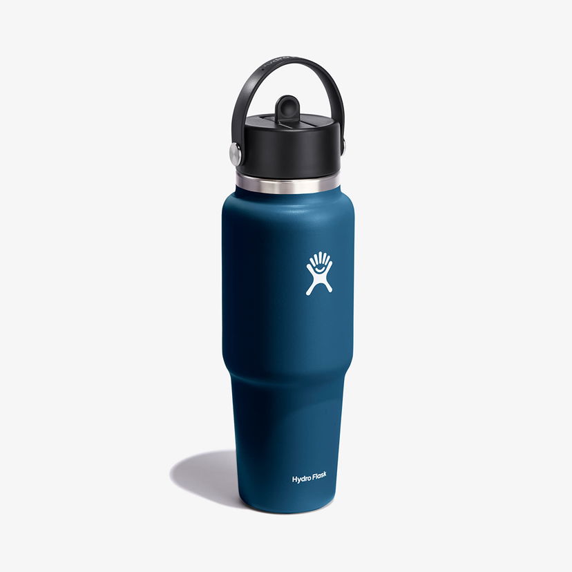 Джаджа Hydro Flask 1000 ml Wide Flex Straw Travel Bottle Indigo Тюркоазено | WT32BFS464