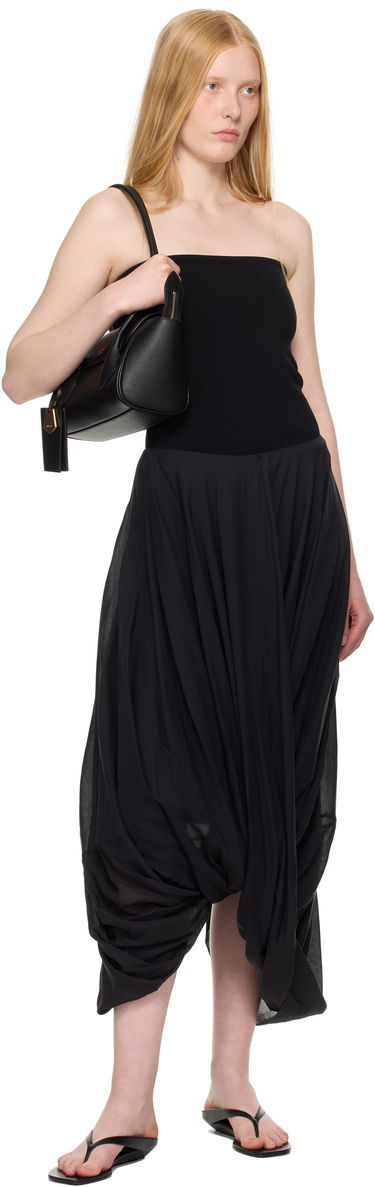 Потник TOTEME TOTEME Compact Knit Tube Top Черно | 253-WRT0575-YA0187, 4