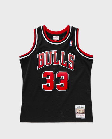 Фланелка Mitchell & Ness NBA Swingman Jersey Chicago Bulls Scottie Pippen Черно | SMJYGS18151-CBUBLCK97SPI, 4