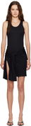 Coperni Knotted Jersey Minidress