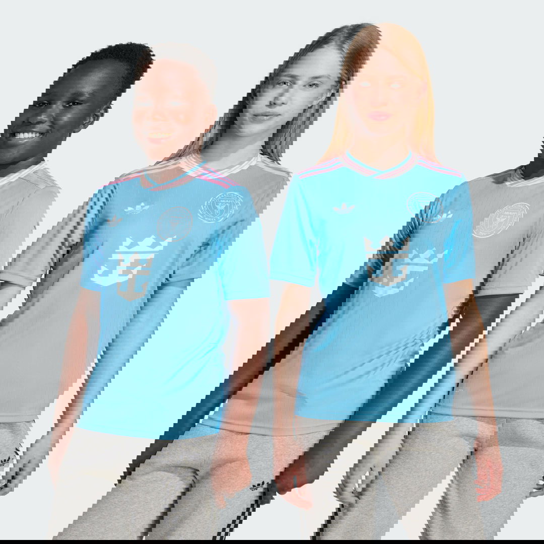 Фланелка adidas Performance Kids' Third Soccer Jersey Messi Inter Miami CF 25/26 Синьо | KA7507, 0