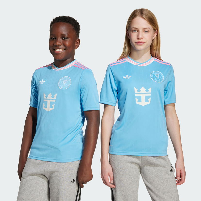 Фланелка adidas Performance Kids' Third Soccer Jersey Messi Inter Miami CF 25/26 Синьо | KA7507
