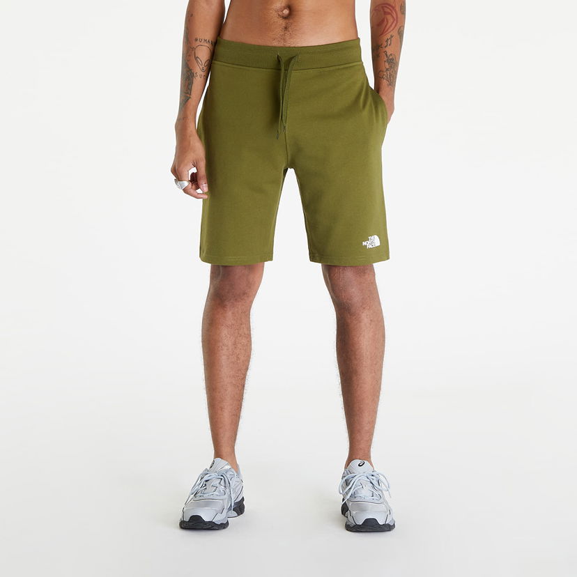 Къси панталони The North Face Standard Short Light Forest Olive Зелено | NF0A3S4EPIB1