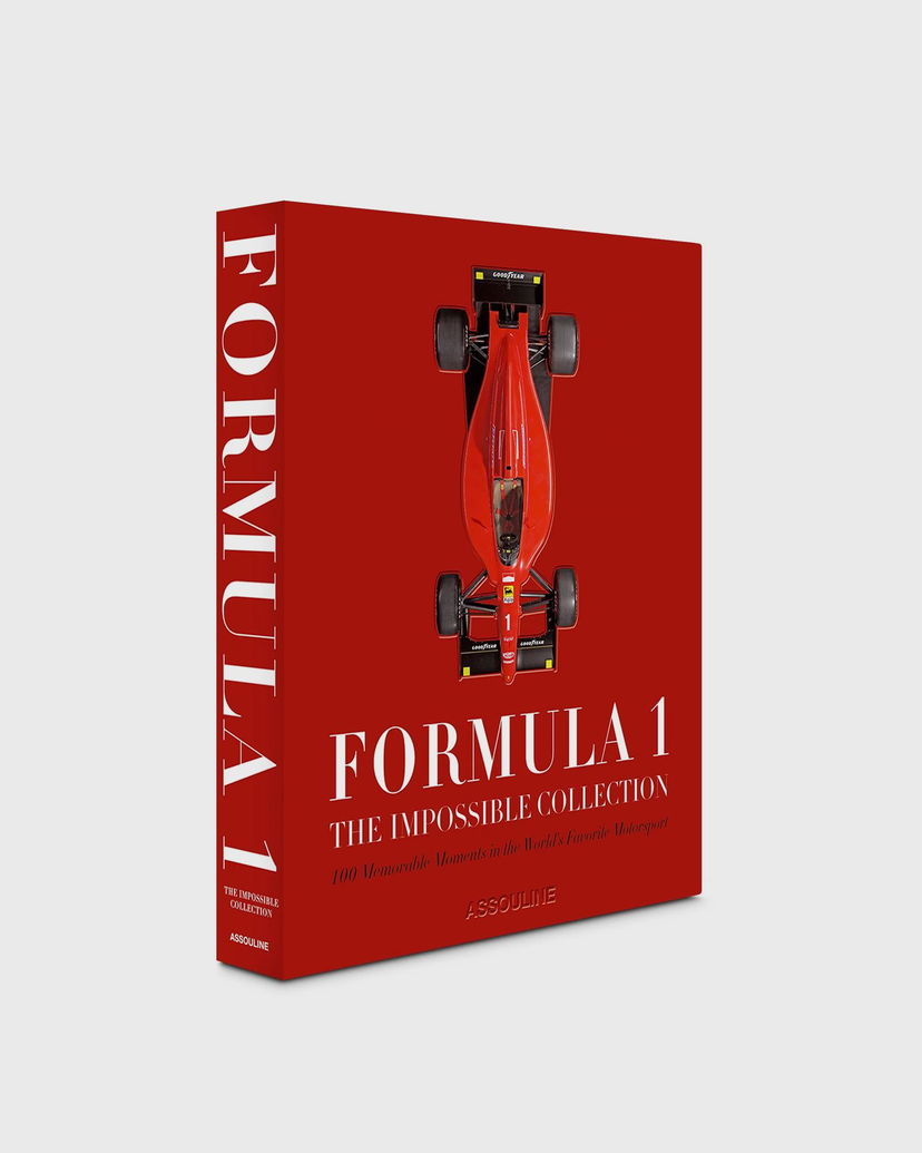 Книга и списание ASSOULINE "Formula 1: The Impossible Collection" By Brad Spurgeon Червено | 9781614289494