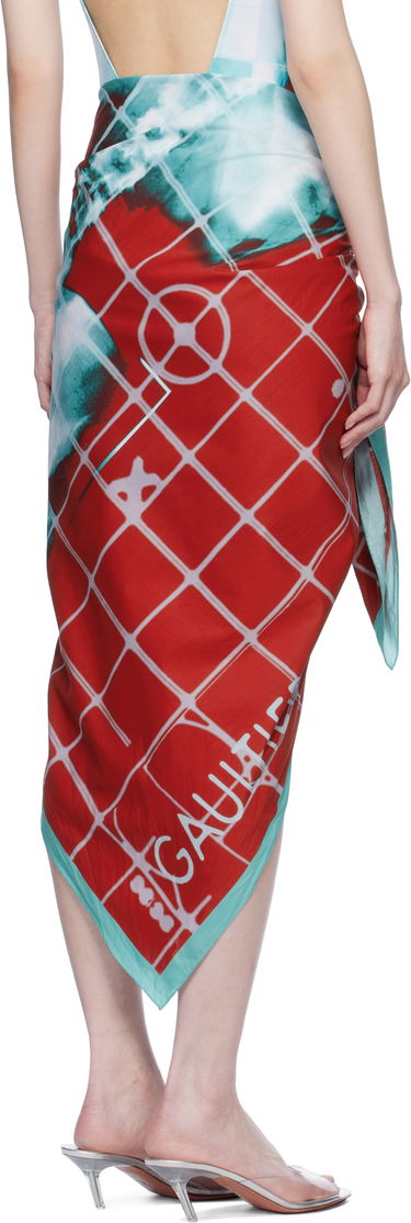 Пола Jean Paul Gaultier 'The Red Squeletor' Cover-up Skirt by Jean Paul Gaultier Червено | 25/33-U-JU158-C581-3058, 2