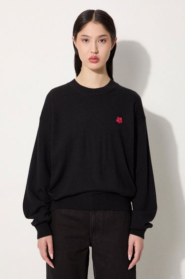 Пуловер KENZO Crest Jumper Черно | FE62PU4893LB.99J, 0