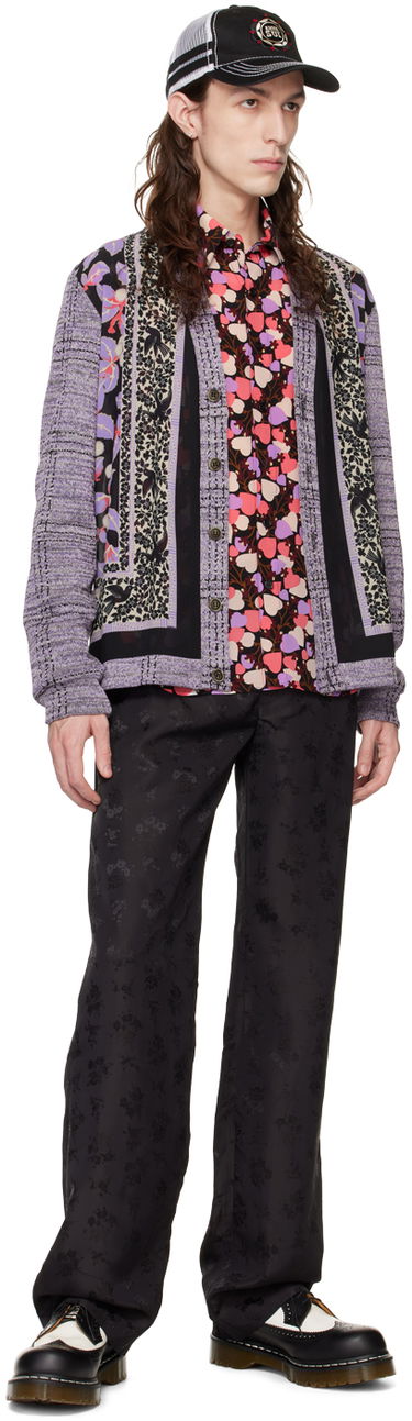 Риза Anna Sui Anna Sui Blooming Hearts Print Shirt Многоцветен | M1123C20, 3