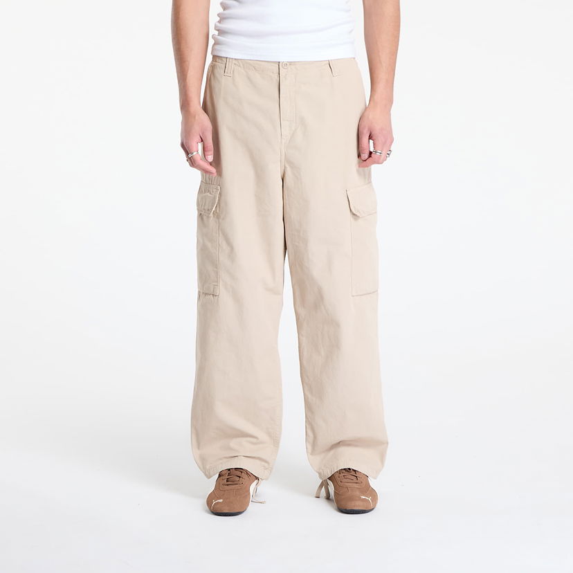 Карго панталони Carhartt WIP Kade Cargo Pant Garment Dyed Бежово | I035564.G1GD