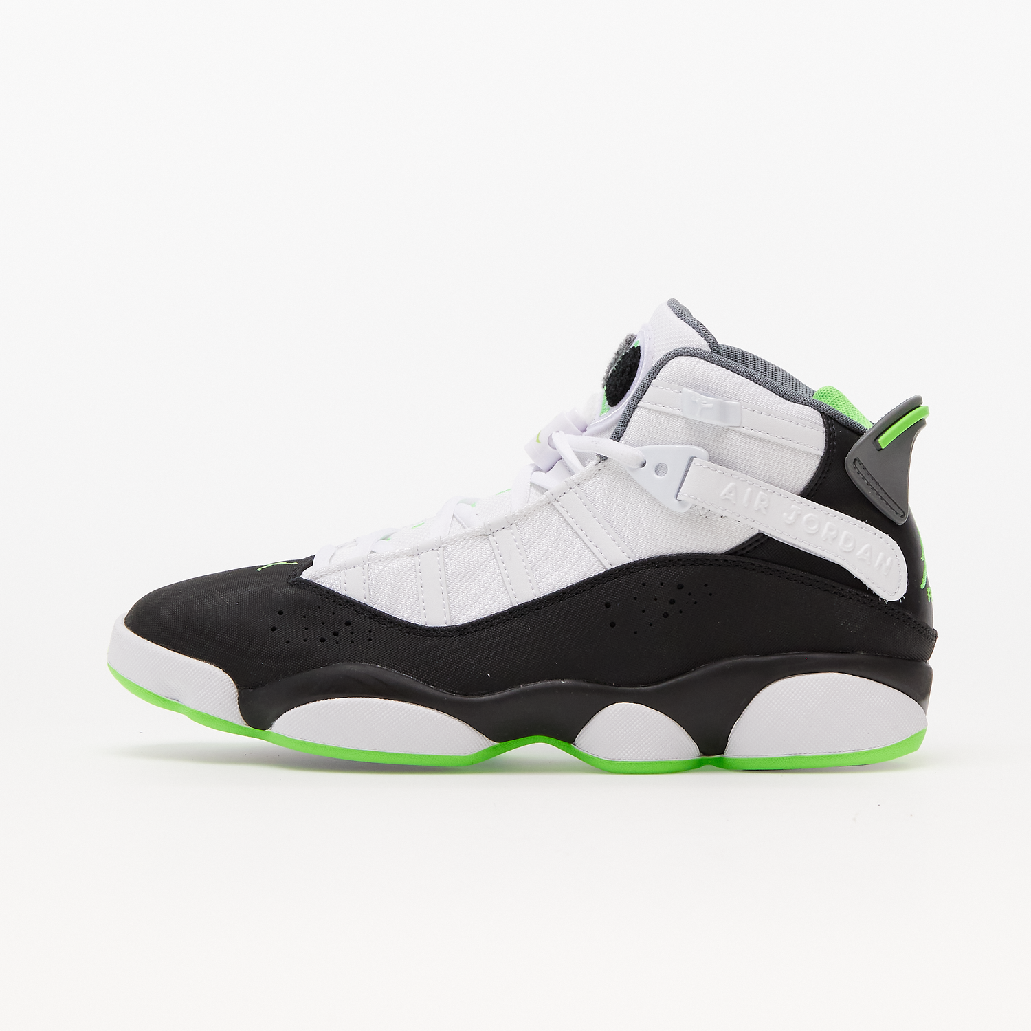 Кецове и обувки Jordan Jordan 6 Rings white/green strike-black Черно | 322992-130, 0