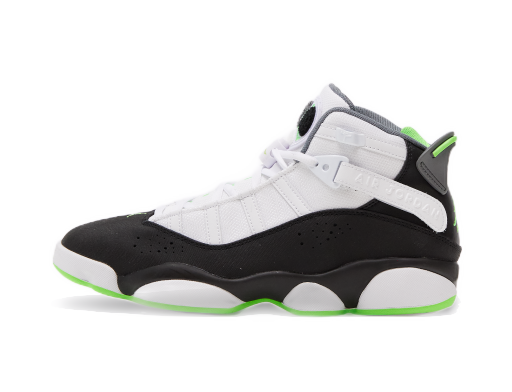 Кецове и обувки Jordan Jordan 6 Rings white/green strike-black Черно | 322992-130