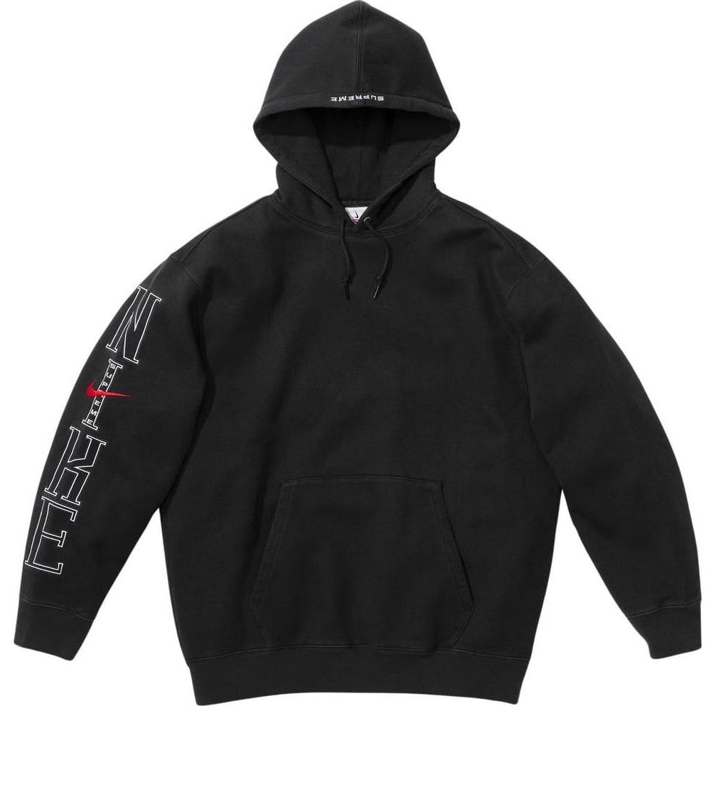 Суитчър Supreme Hooded Sweatshirt Черно | SUP-SS24-164, 0