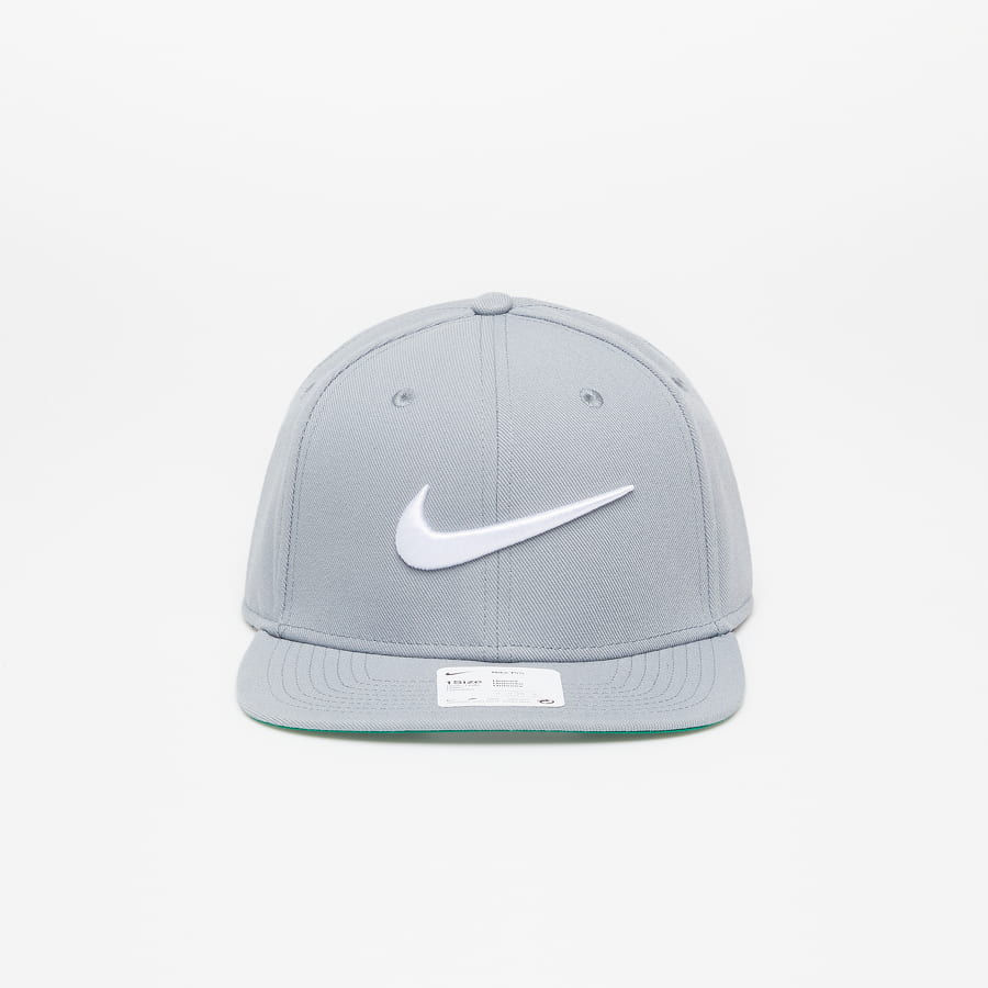 Шапка с козирка Nike Snapback Sportswear Pro Swoosh Classic Hat Сиво | DH0393-073, 0
