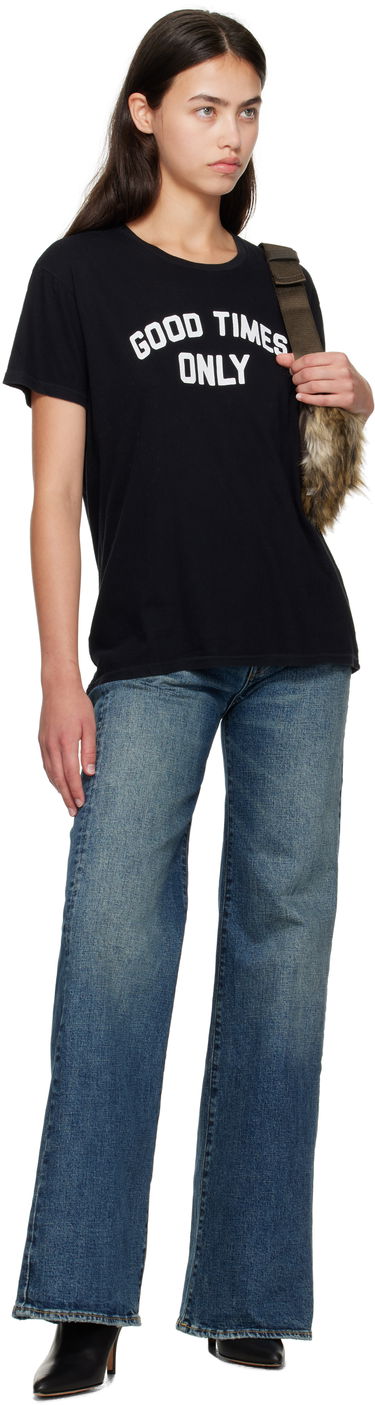 Тениска R13 R13 'Good Times Only' Boy T-Shirt Черно | R13WK001-K126A, 3