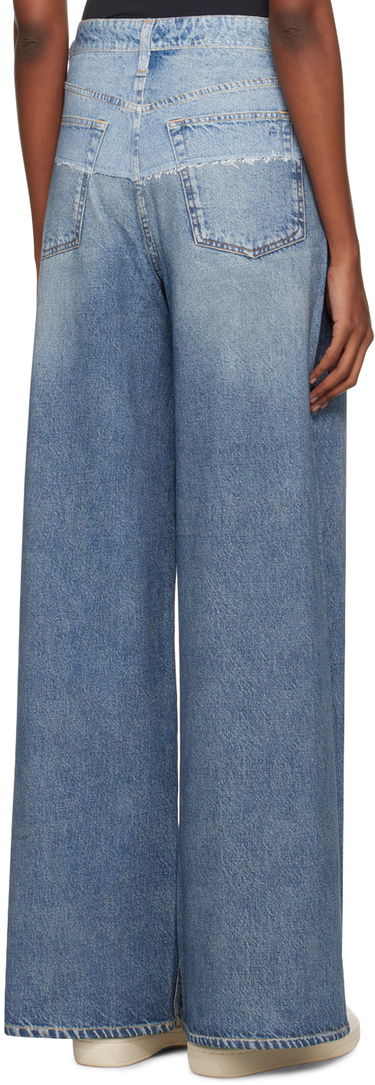 Дънки rag & bone Sofie Wide Leg Jeans Синьо | WCW23H70018201, 2
