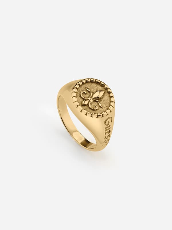 Пръстен GUESS "Knight Flower” Ring Металик | JUMR01322JW, 0