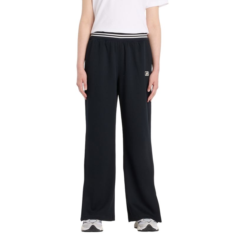 Панталони New Balance Post Season Wide-Leg Pants Черно | WP53501-BK