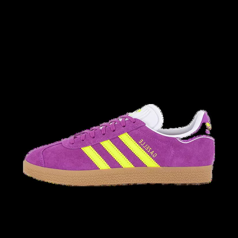 Кецове и обувки adidas Originals Gazelle Purple Burst Solar Yellow W Лилаво | JI1373