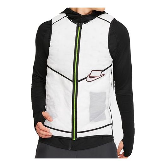 Жилетка Nike Aerolayer Wild Run Vest Бяло | BV5620-100, 0