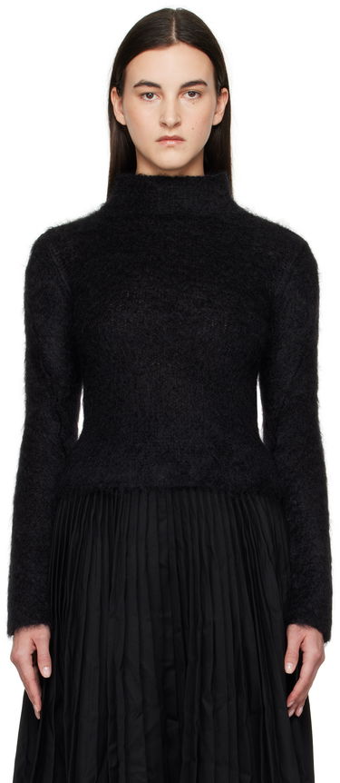 Пуловер Marni Marni Brushed Mohair Mock Neck Sweater Черно | DVMD0180A0 UFU172, 0