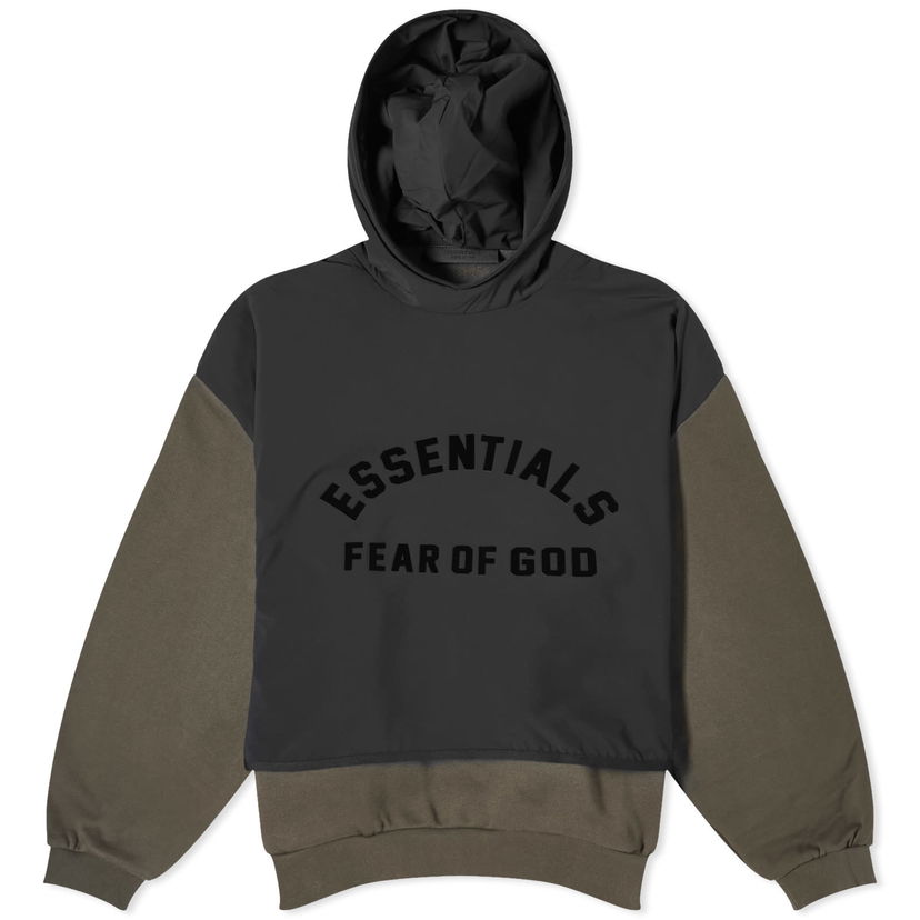 Суитчър Fear of God ESSENTIALS Spring Fleece Hoodie Зелено | 202SP244320F