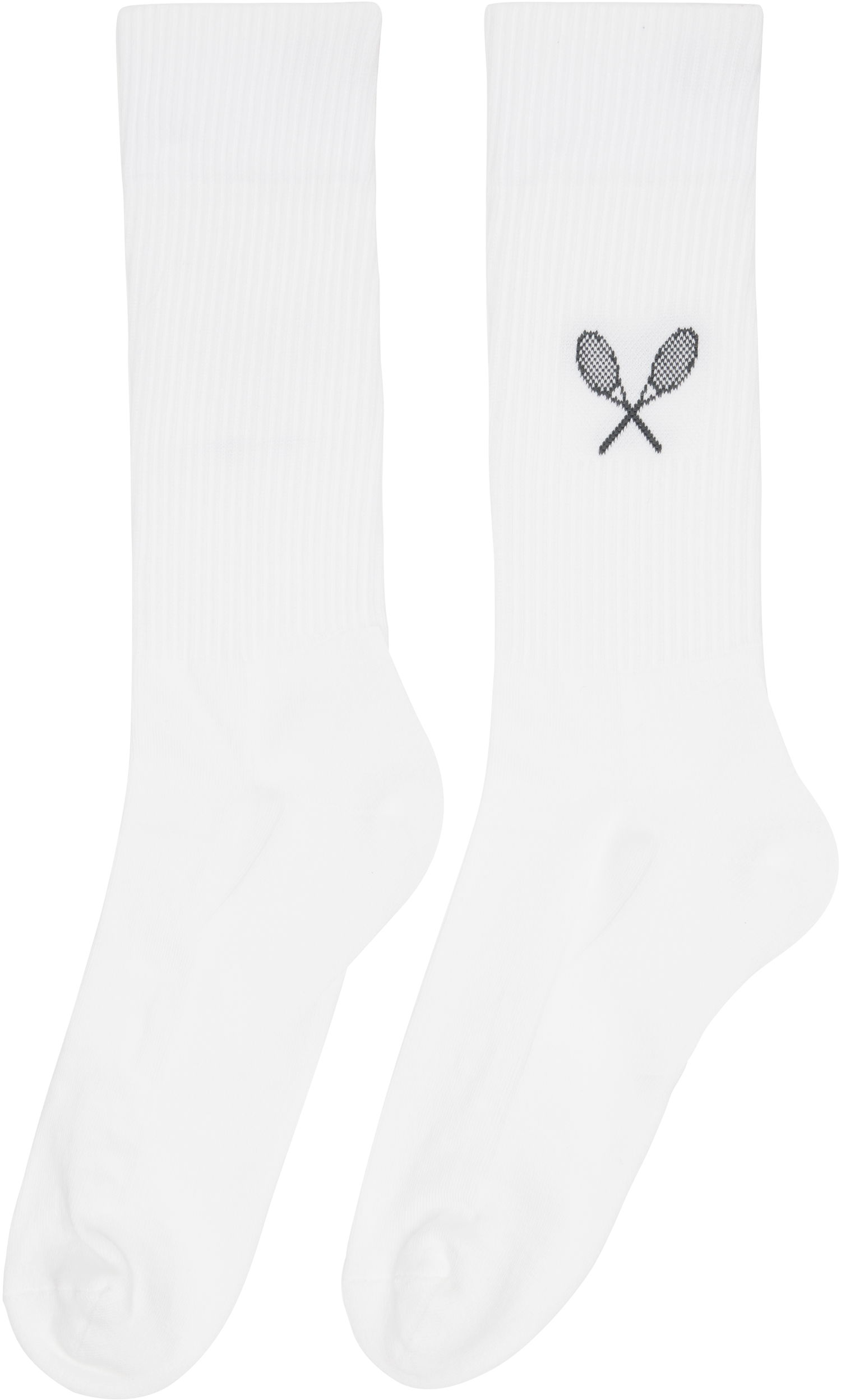 Чорапи Thom Browne Tennis Racquet Athletic Socks Бяло | MAS215A-Y3022, 1