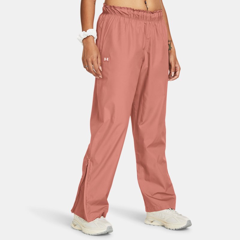 Панталони и дънки Under Armour Vanish Elite Gewebte Hose in Übergröße für Damen Canyon Rosa / Canyon Rosa Бежово | 1382739-696