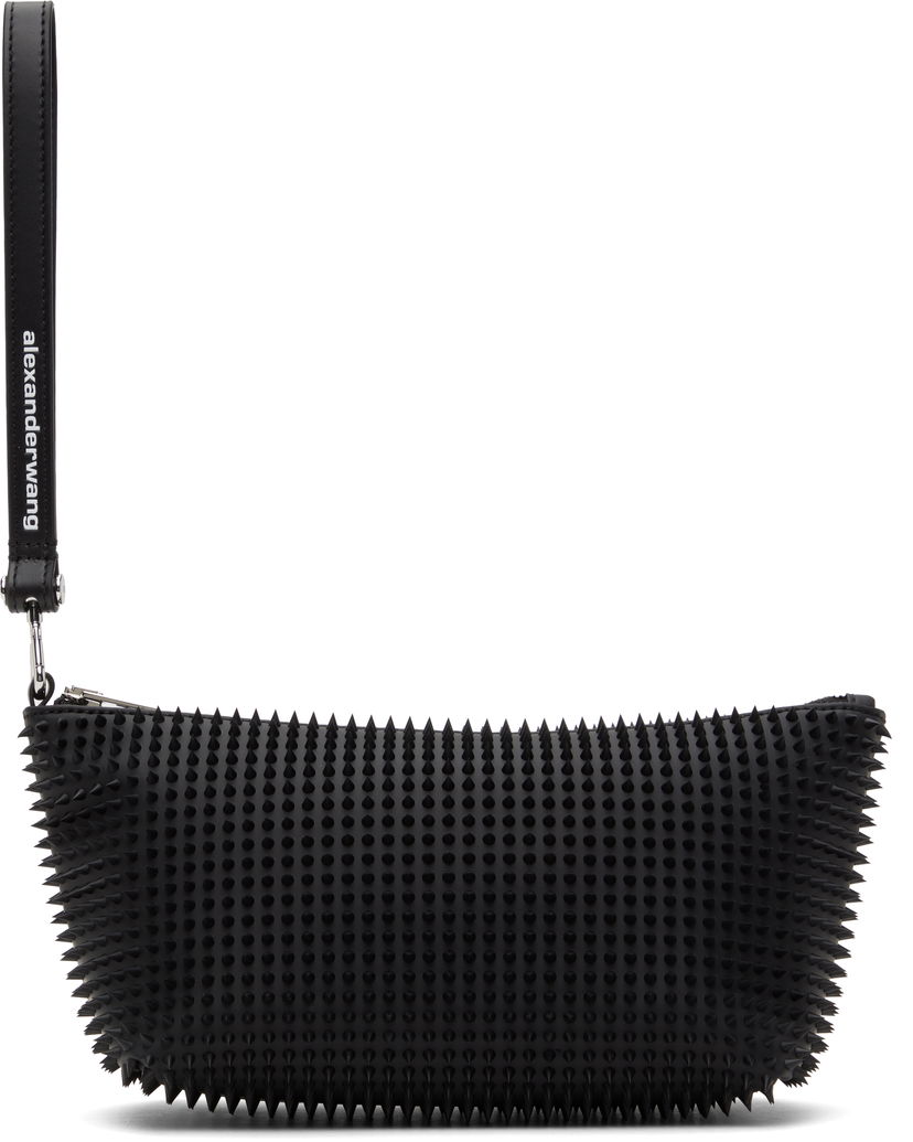 Дамска чанта Alexander Wang Wristlet Zip Pouch Черно | 70424N14M