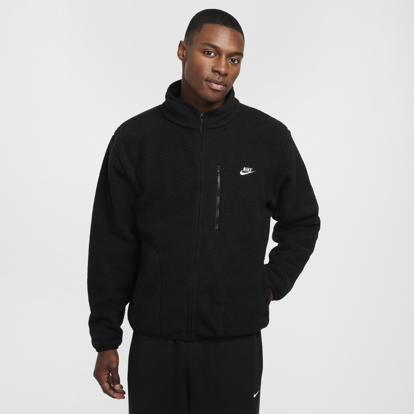 Яке бомбър Nike Fleece Jacket Черно | FZ0888-010