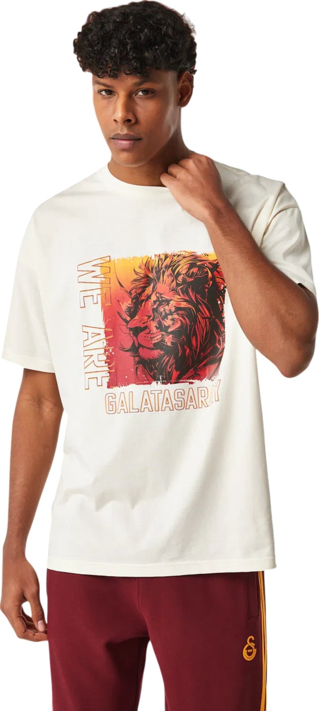 Galatasaray Graphic Lion T-Shirt