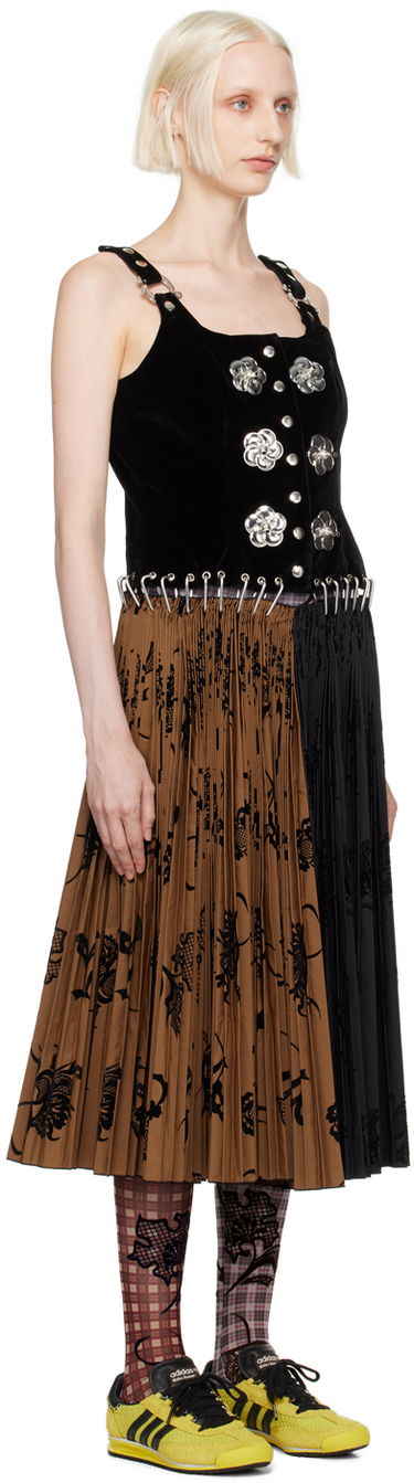 Pокля Chopova Lowena Chopova Lowena Margaret Carabiner Midi Dress Черно | 1246, 1