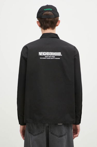 Риза Neighborhood NEIGHBORHOOD Classic Work Shirt Черно | 242TSNH.SHM01, 2