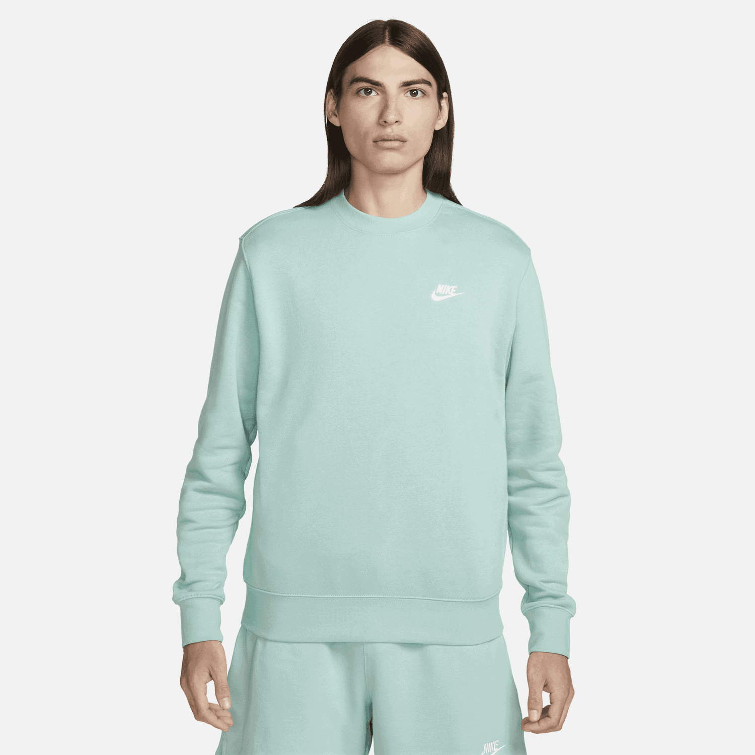 Суитчър Nike Sportswear Club Fleece Тюркоазено | BV2662-309, 0