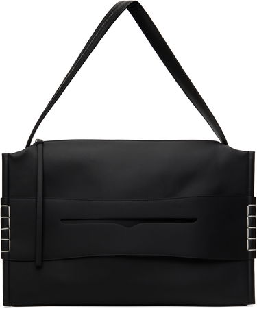 Голяма пазарска чанта JW Anderson JW Anderson Large Loafer Shoulder Bag Черно | HB0717-LA0360, 0