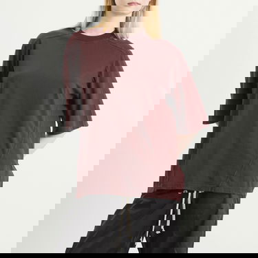 Тениска Rick Owens DRKSHDW Walrus T-Shirt Бургунди | DS02E7201-RN-43, 2